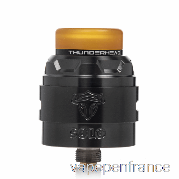 Créations Thunderhead Tauren Solo V1.5 Stylo Vape RDA Gunmetal 24 Mm